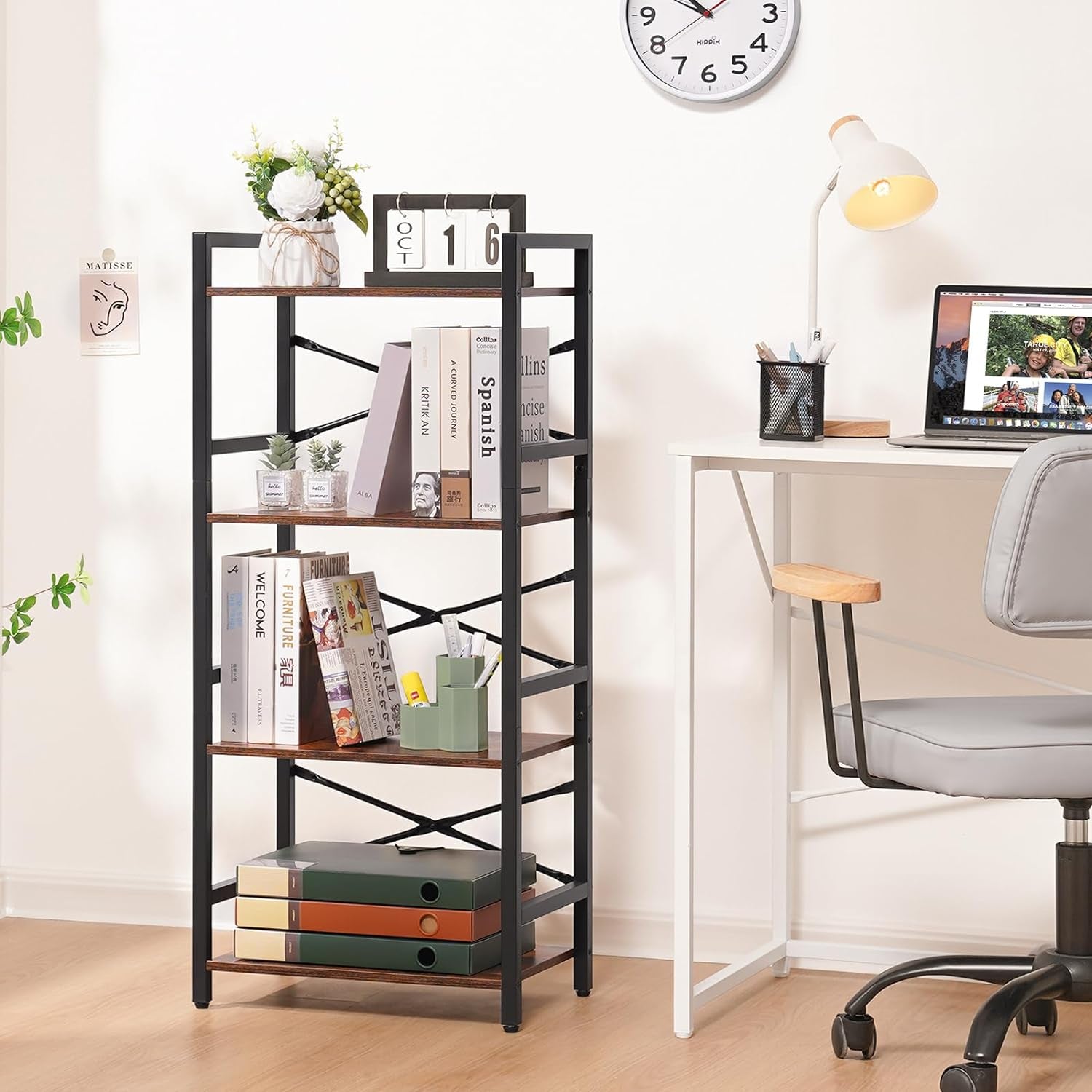 4 Tier Bookshelf 