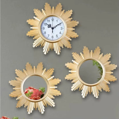 Mirror Bathroom Decorative Clocks 