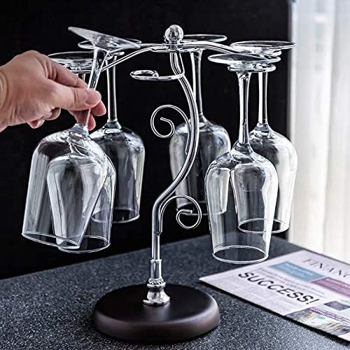 Dining Table with Wine Glass Holders