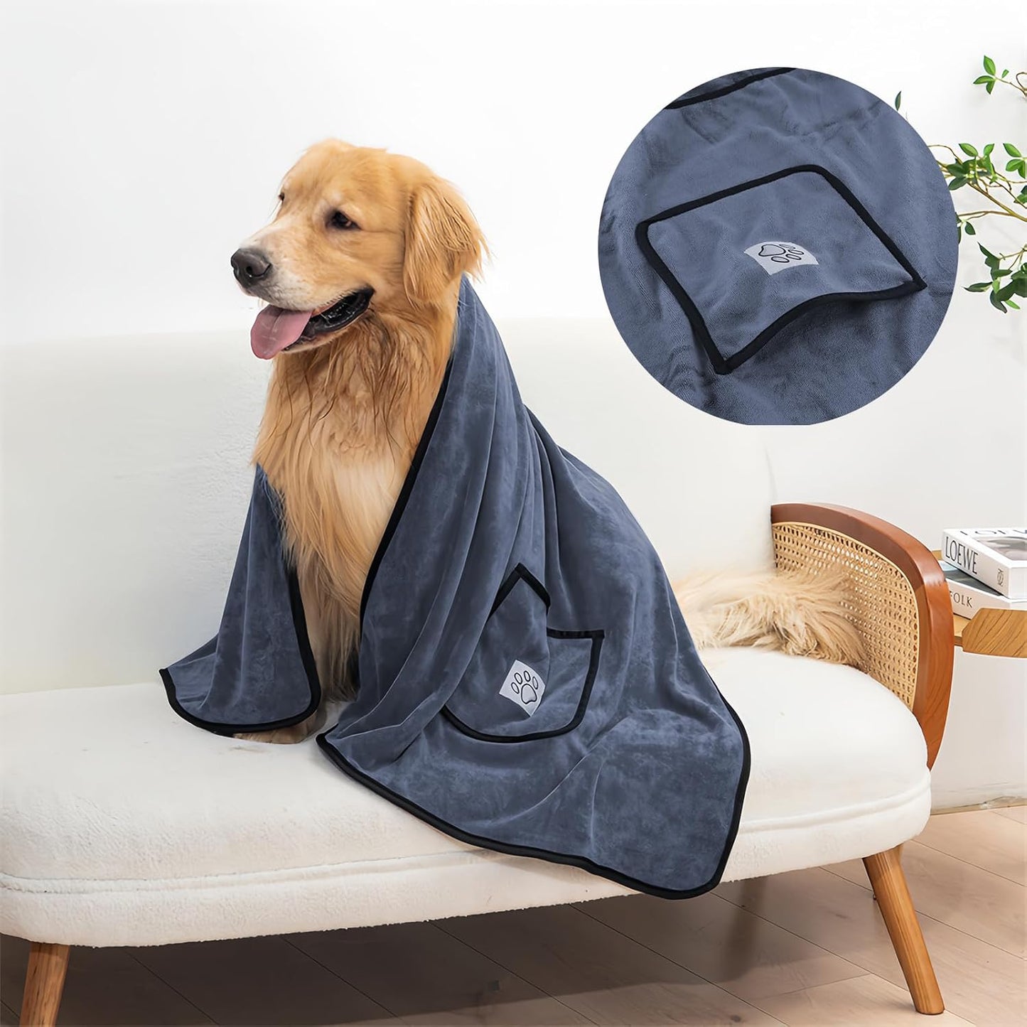 Microfiber Towels for Dogs 130X70Cm, 