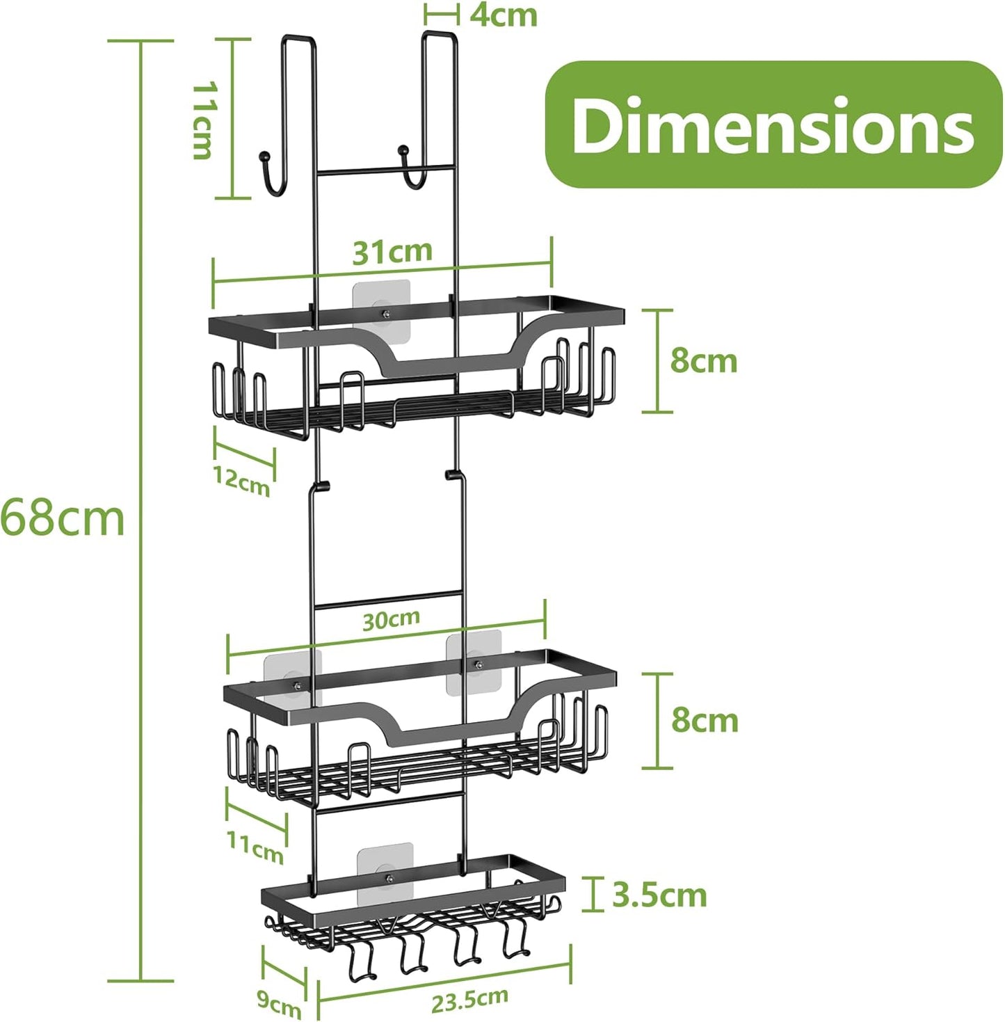 Hanging Shower Shampoo Holder 