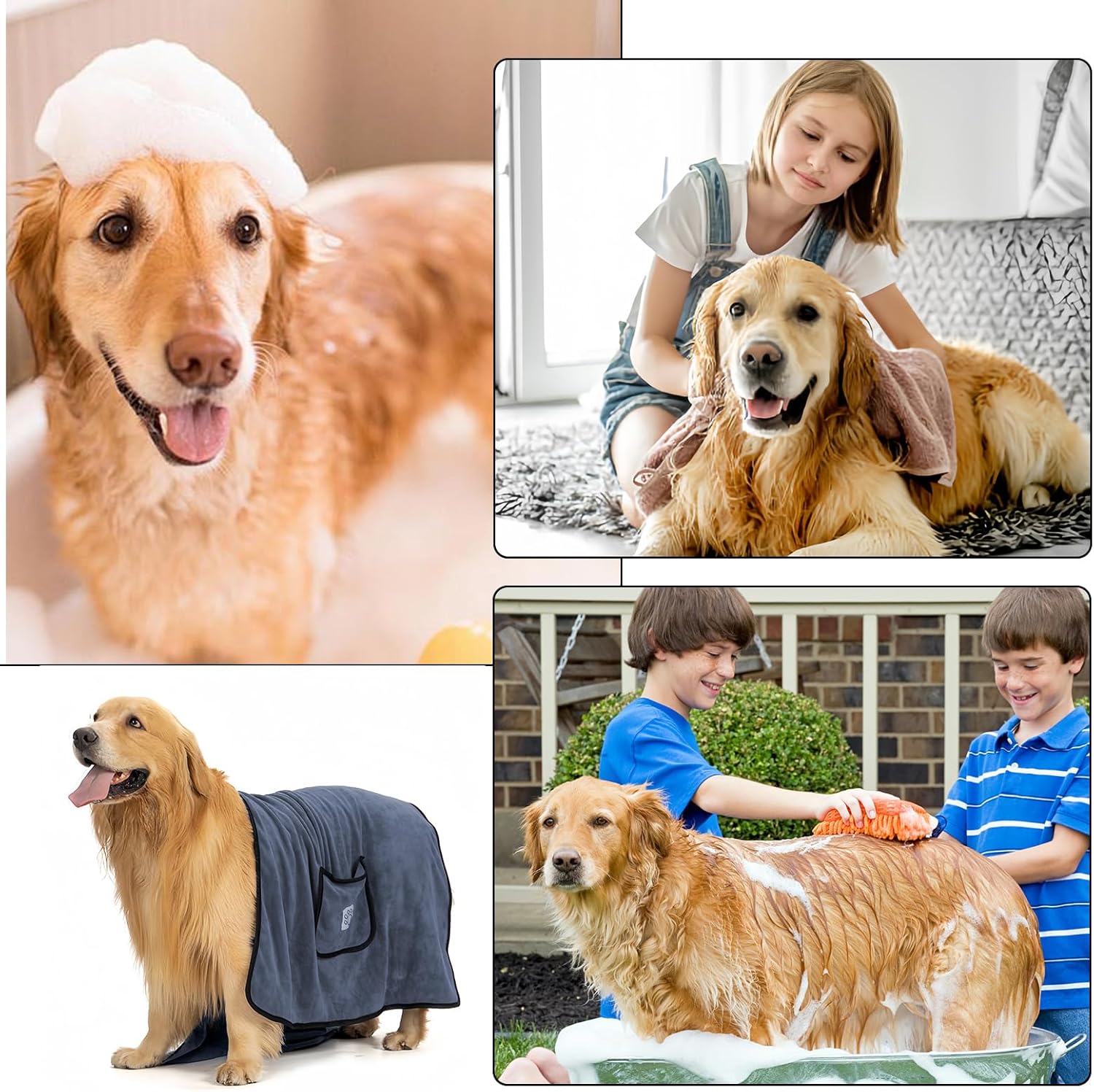 Microfiber Towels for Dogs 130X70Cm, 