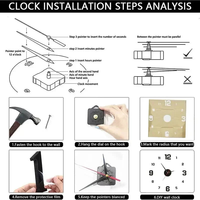 Modern Design Wall Clock Fashion 