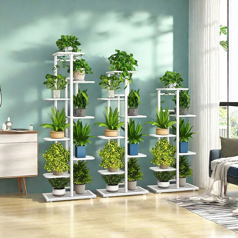 Plant Stand Stand for Flowers Flower Stand Flowerpot Organizer Iron 4/5/6Layers Plant Holder Storage Shelf Pot Rack Organizer