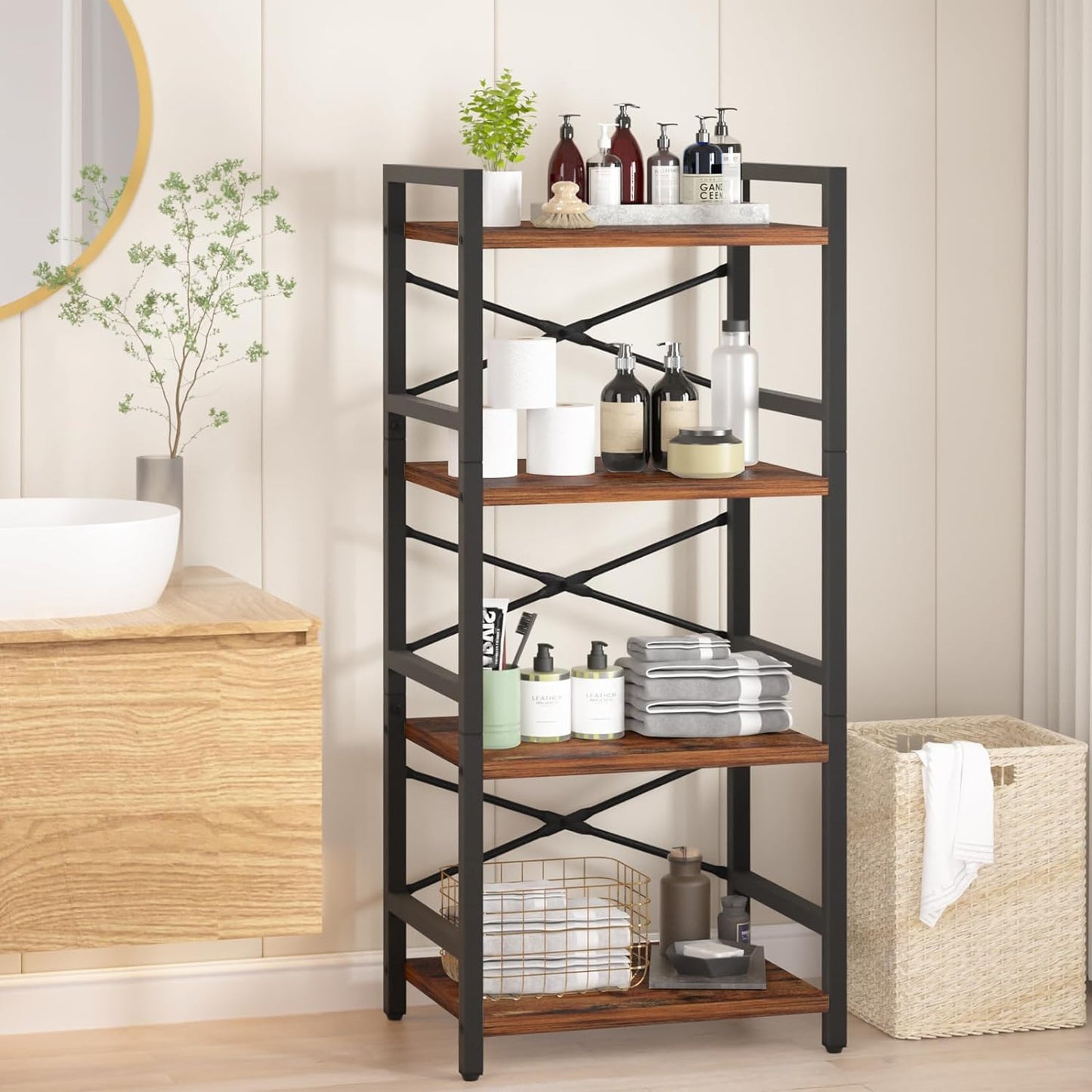 4 Tier Bookshelf 