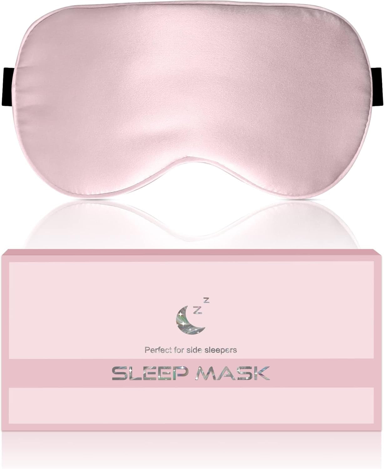 100% Pure Mulberry Silk Sleep Mask, Adjustable