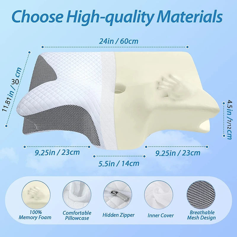  Memory Foam Cervical Pillow