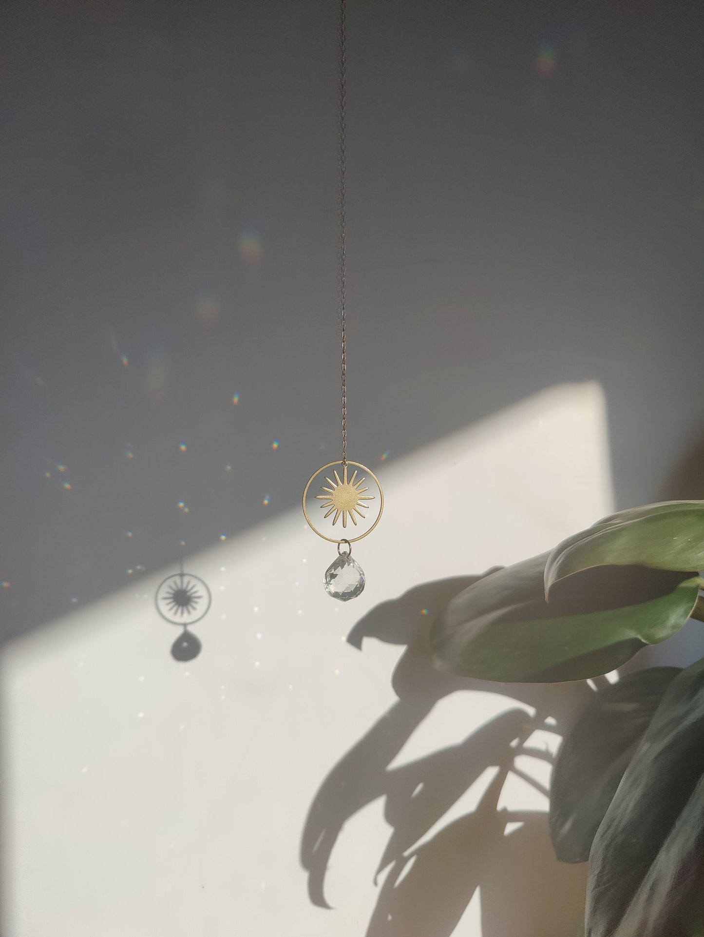 Mini Crystal Suncatcher HELIOS - made in France 