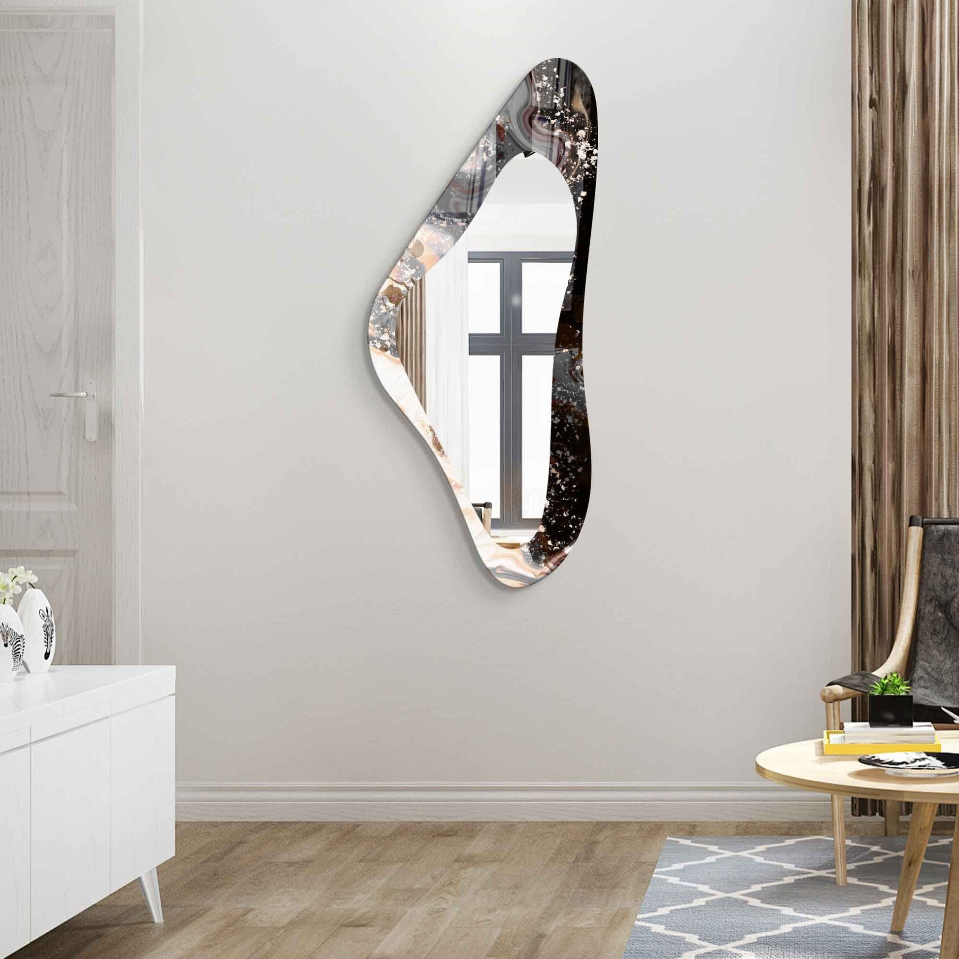 Asymmetrical Mirror