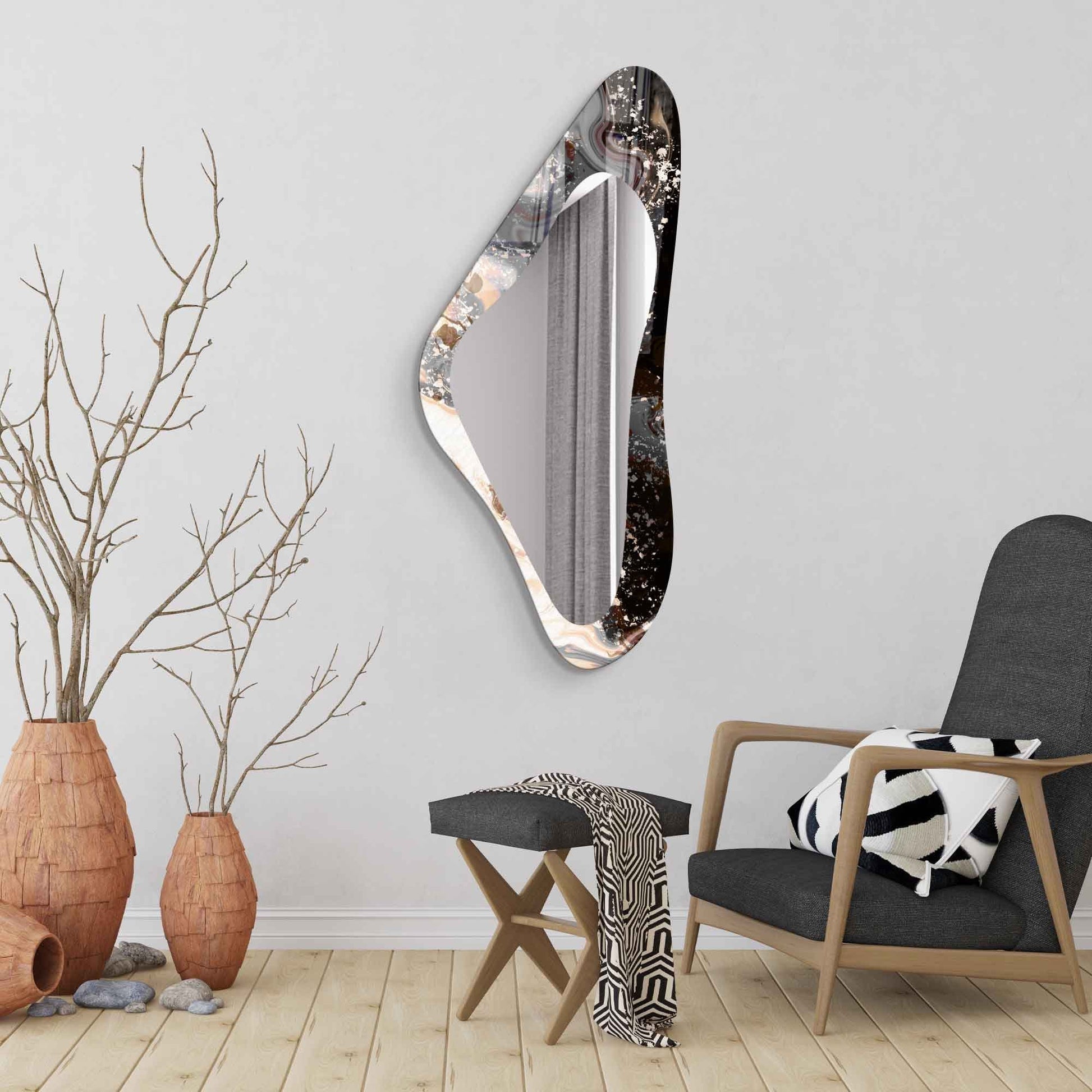 Asymmetrical Mirror